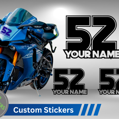 3-X-Custom-Racing-Numbers-Name-Vinyl-StickersDecals-Race-Motorbike-Mx-Track-155518539390