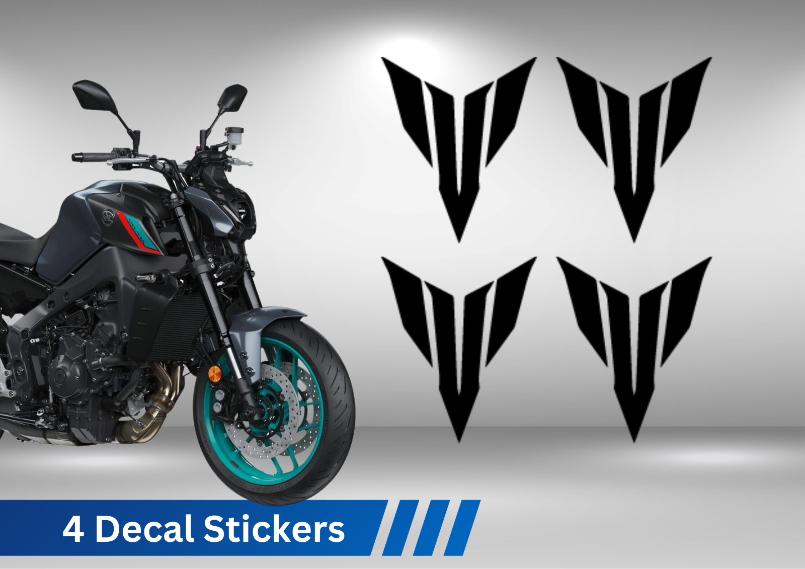 2 X Yamaha MT Logo Stickers for Motorcycles and Helmets - Etsy